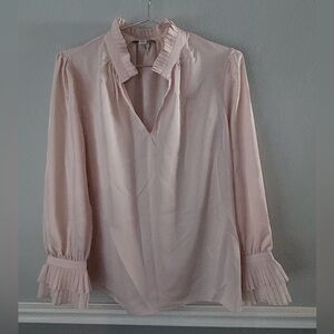 Jason Wu long pleated sleeve blouse Medium Pink
